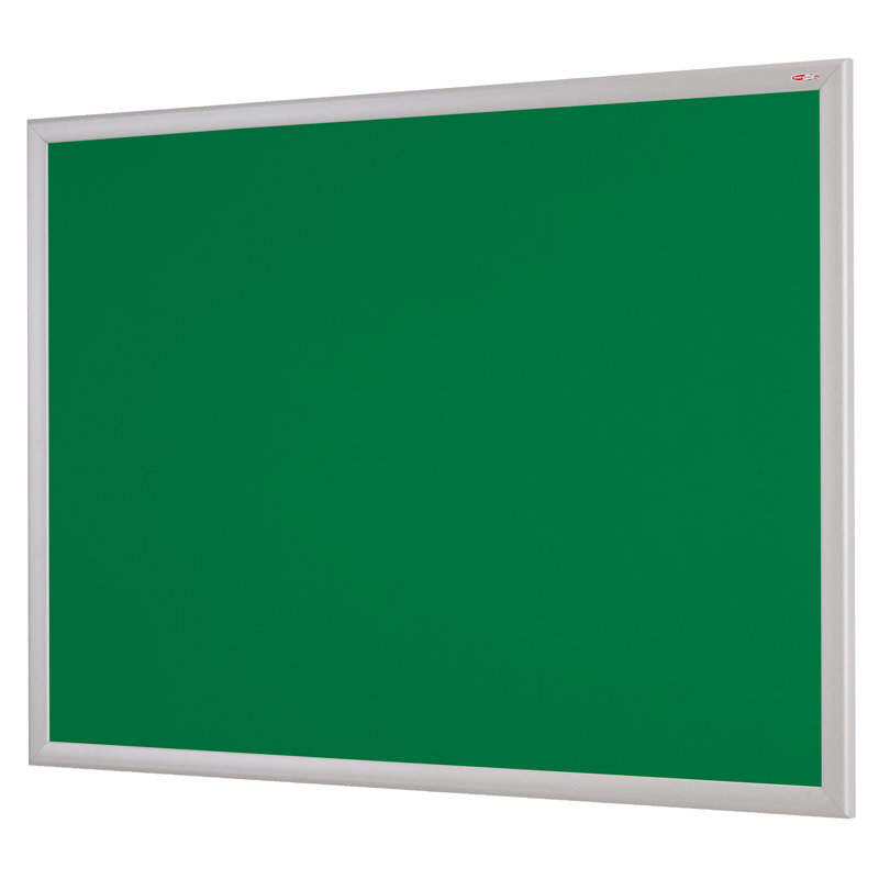 Wall Mounted Bulletin Board, 120 cm H x 120 cm W, Green