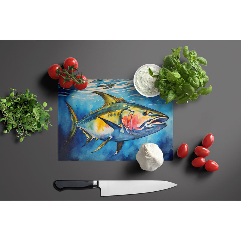 Planche à découper en verre Yellowfin