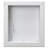 Palisade 17.5 in. x 15.5 in. Vinyl Waterproof Shower Niche Insert-2070247064