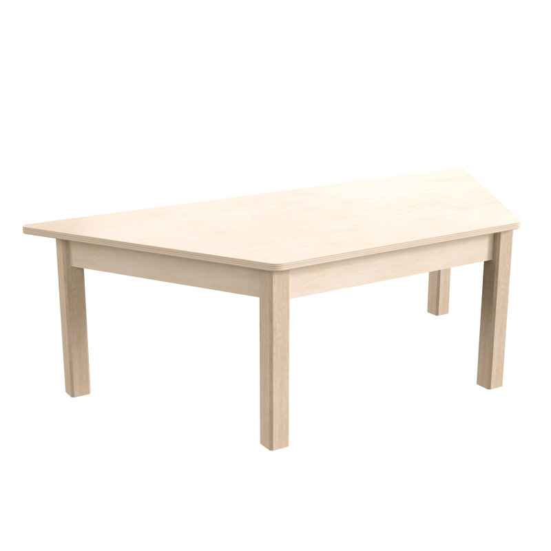 Table d'activité en bois de classe commerciale Bright Beginnings, H 14,5 po x L 47 po x l 20,75 po