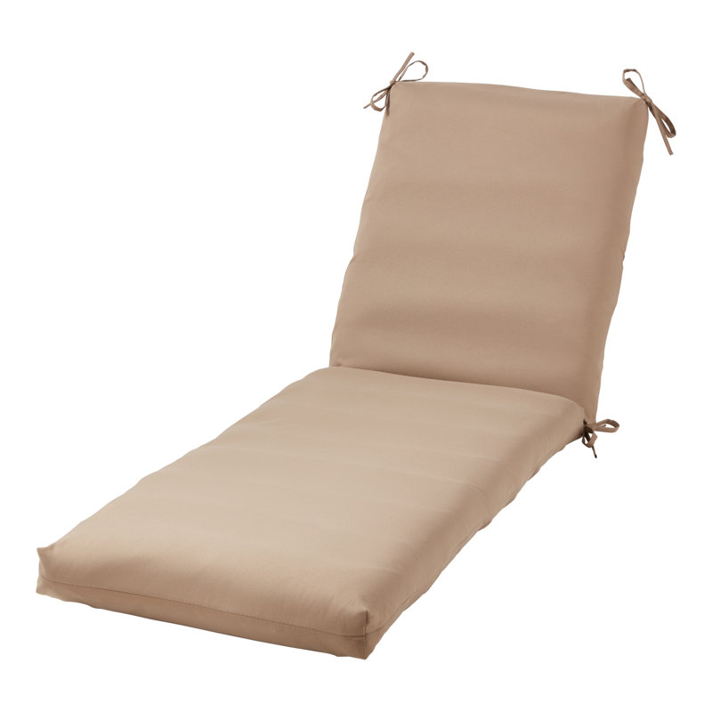 Outdoor Chaise Lounge Chair Cushion, Coronado