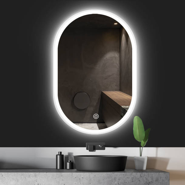 ECLIFE 18.4'' Single Bathroom Vanity with Glass Top & Reviews | Wayfair