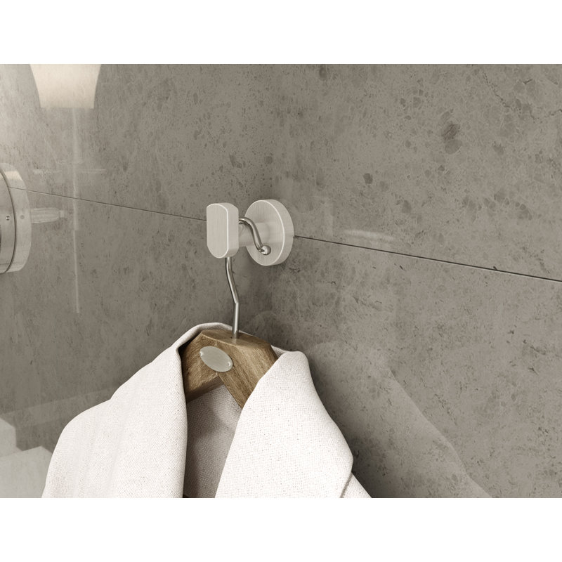 Dia 4 Piece Bath Accessory Hardware Set, Satin Nickel