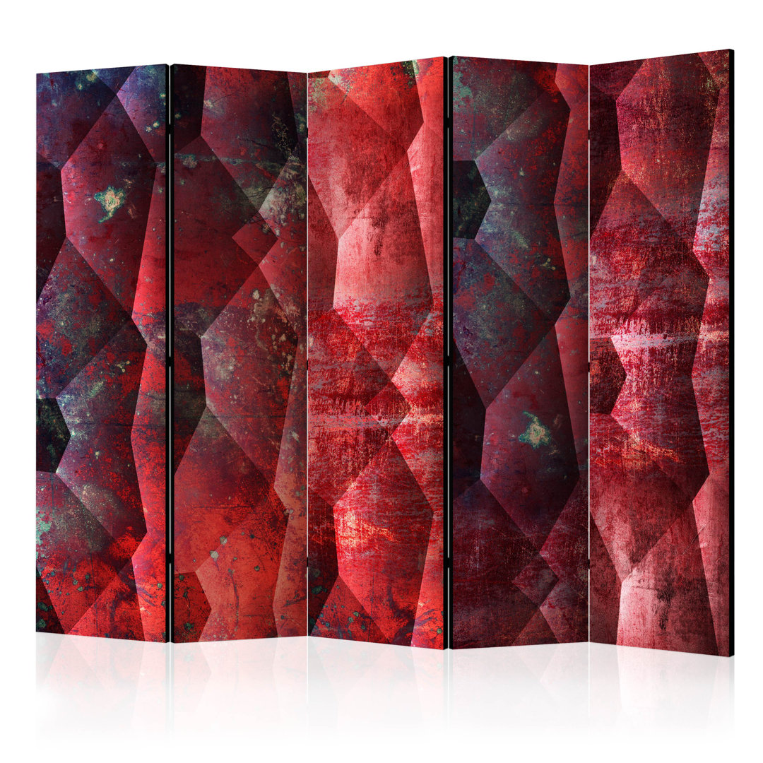 Room Divider - Purple Relief II [Room Dividers]