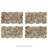 Andorra 10" x 19" Ceramic Stone Look Wall Tile-93692700