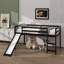 Lit mezzanine multifonctionnel avec glissade-937057718