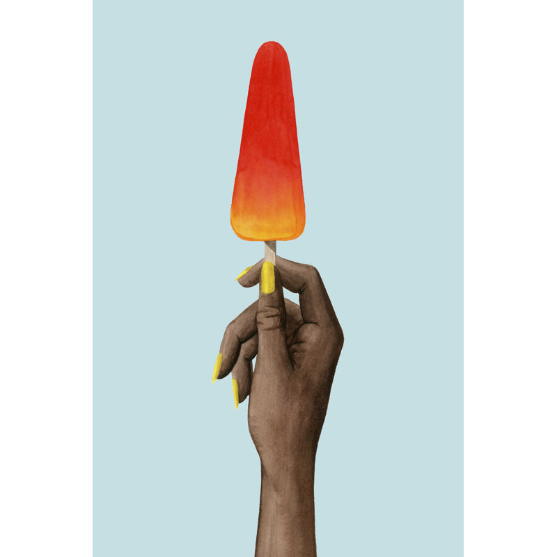 " Popsicle Summer II " by Grace Popp Painting Print, 18" H x 12" W