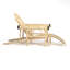 Ensemble de fauteuils inclinables en bambou avec table d'appoint en bambou By RAM Game Room
