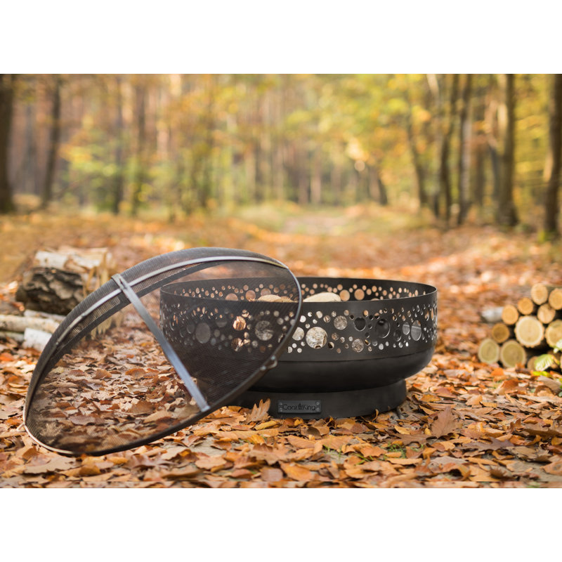 Sundberg Round Steel Wood Burning Smokeless Fire Ring