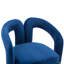 Fauteuil de 25,2 po de large Cahuilla, fauteuil de salon, fauteuil de lecture avec empreinte arrondie-734660987