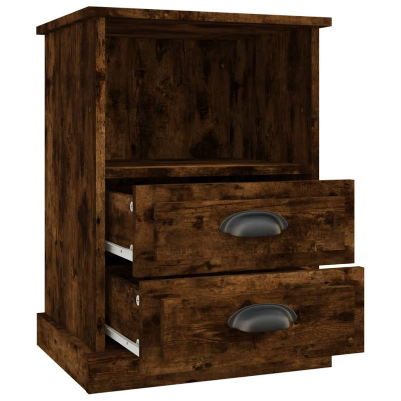 Prochniak Raposo Bedside, Smoked Oak