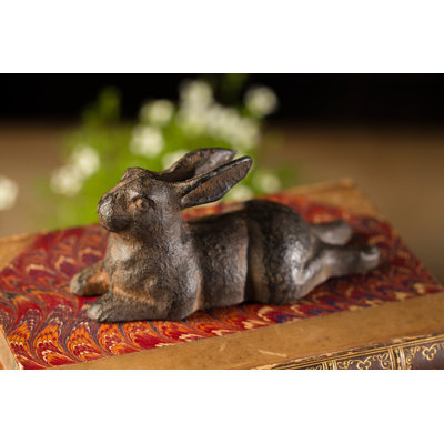 Lapin de lapin en fonte Tignall
