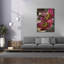 «Lenton Rose V» Epic Graffiti par Debra Van Swearingen, art mural sur toile, 40 po x 54 po