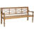 Paull Solid Wood Acacia Outdoor Bench-1181395891