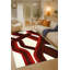 Tapis blanc tissé à motif lavable Mosso-1016227822