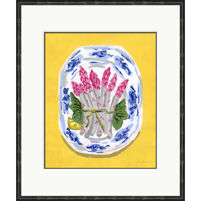 Pink Asparagus on Delft