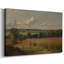 John Constable "A Wheatfield" - Art mural de qualité musée sur toile tendue-1132116378