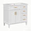 Meuble-lavabo simple 36 po avec plateau en résine Clotine-1627720545