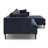 Lucerne 108" Velvet Sectional With Extra-Wide Chaise-119688010