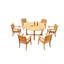 Giva Outdoor Teak Dining Set-1182551237