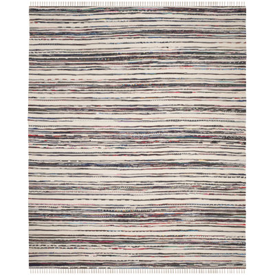 Burnett Rug Hand Woven Cotton Striped Rug