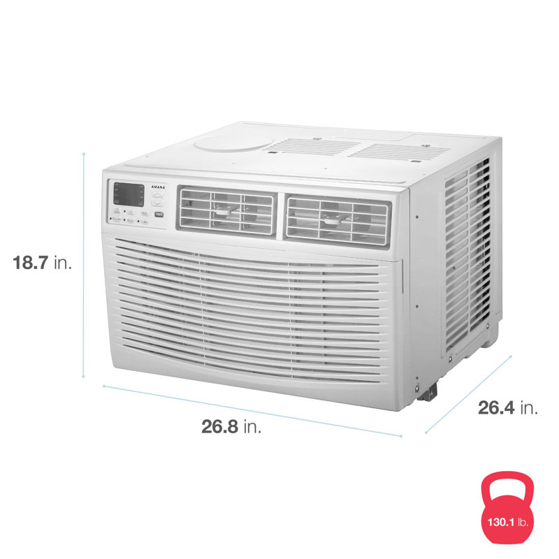 Climatiseur de fenêtre Amana 24 000 BTU 230 V avec télécommande, 24 000 BTU