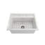 Baveno 27 in. L Dual Mount Single Basin Kitchen Sink-245544759-264804936