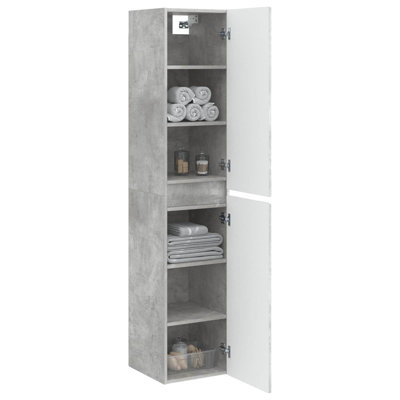 Engineered Wood Linen Cabinet
