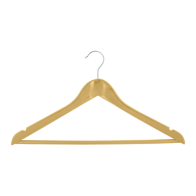 Cintre à roulettes pour costume / manteau, Naturel