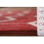 Chevron Red Gabbeh Oriental Area Rug 5x8