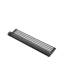 Robinet de cuisine de purificateur d'eau potable avec support de séchage pour vaisselle, robinet d'évier de cuisine rétractable (noir mat)