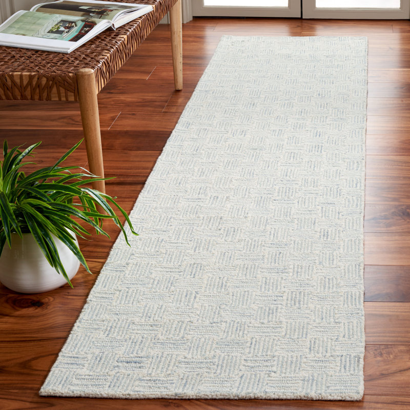 Tapis Micro-Loop 537 ivoire / gris, Tapis de couloir 2 pi 3 po x 9 pi