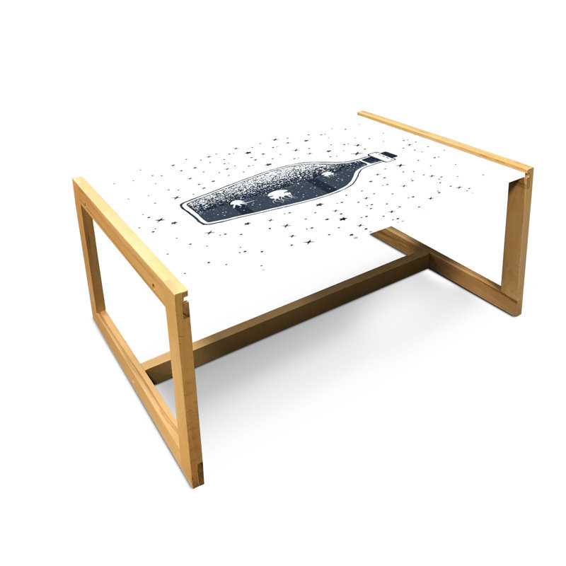 Jakerah 4 Legs Coffee Table, 90cm H x 62cm W x 40cm D