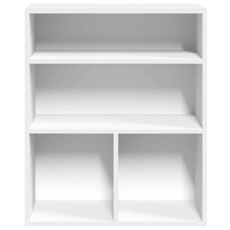 Shivin 71.5cm H x 60cm W Bookcase, White