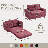 Double Fold-Out Sofa Bed – Compression-Molded Foam, Includes Pillows-126552648