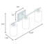 Éclairage pour meuble-lavabo 3 lumières Giblin