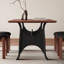Mid-Century Style Solid Wood Dining Table-210754042
