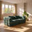 YooDoHome 78.74" W x 39.37" D x 24.8" H Convertible Chenille Modular Loveseat Floor Sofa-674854825