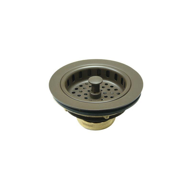 3.5" Grid Kitchen Sink Drain, Oil Rubbed Bronze