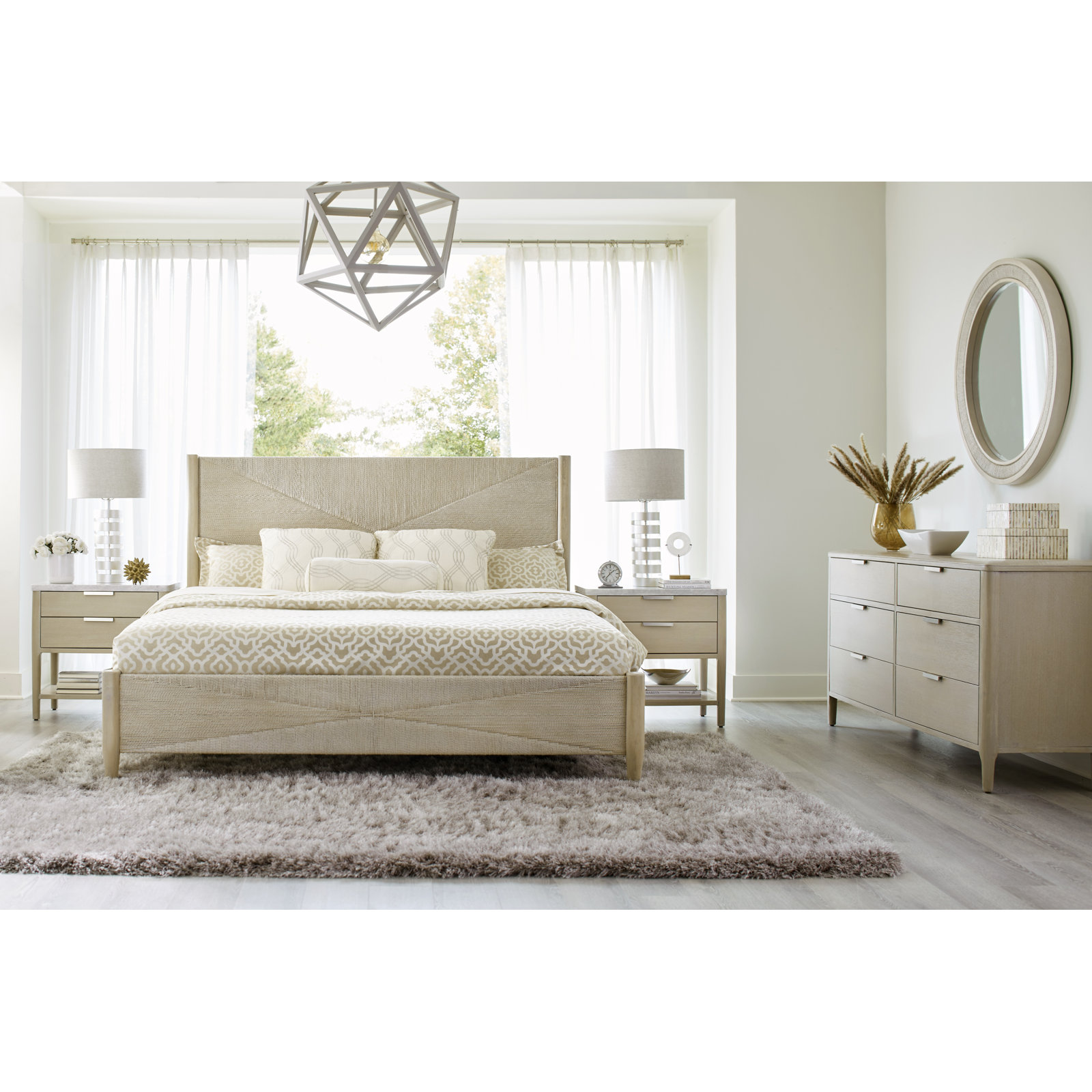 Effie Wicker Bed, King