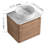 Wall-Mounted Bathroom Vanity with Engineered Stone Top-585138594-578116993