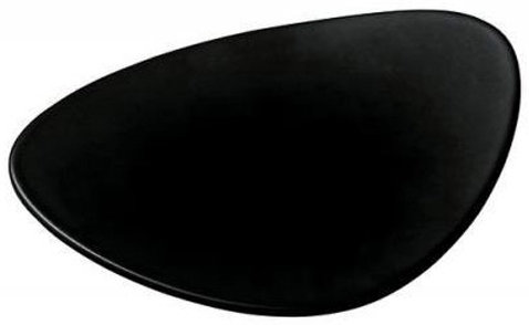 Colombina Porcelain Saucer, Black