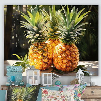 " Bountiful Sunfilled Pinapple Tropics II "