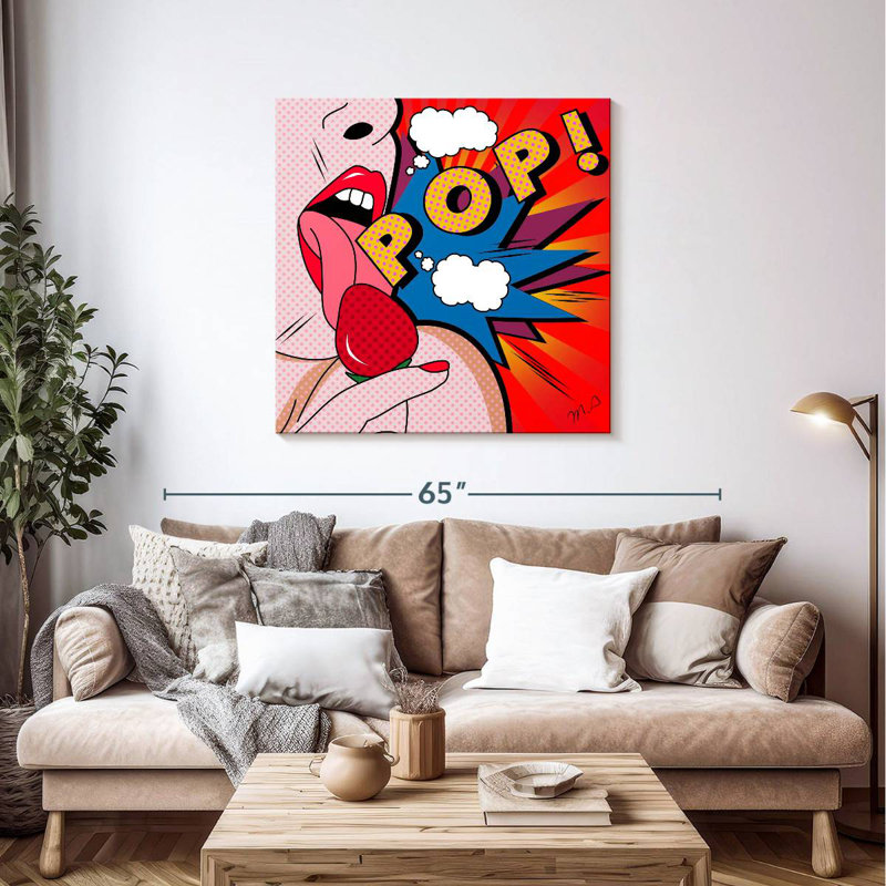 Leisha Pop, 39" H x 39" W