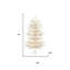 Arbre de Noël artificiel blanc 4 pi