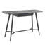Benedick 120cm Glass Top Console Table