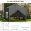 Rolanda 7.5m x 7.5m Steel Party Tent
