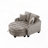 Chenille 2-seater Sofa, Double Sofa Chaise Longue-1827338630