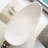 Spa-Like Freestanding Solid Surface Bathtub - 66.9" Deep Soaking Tub with Overflow