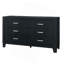 Commode moderne 6 tiroirs